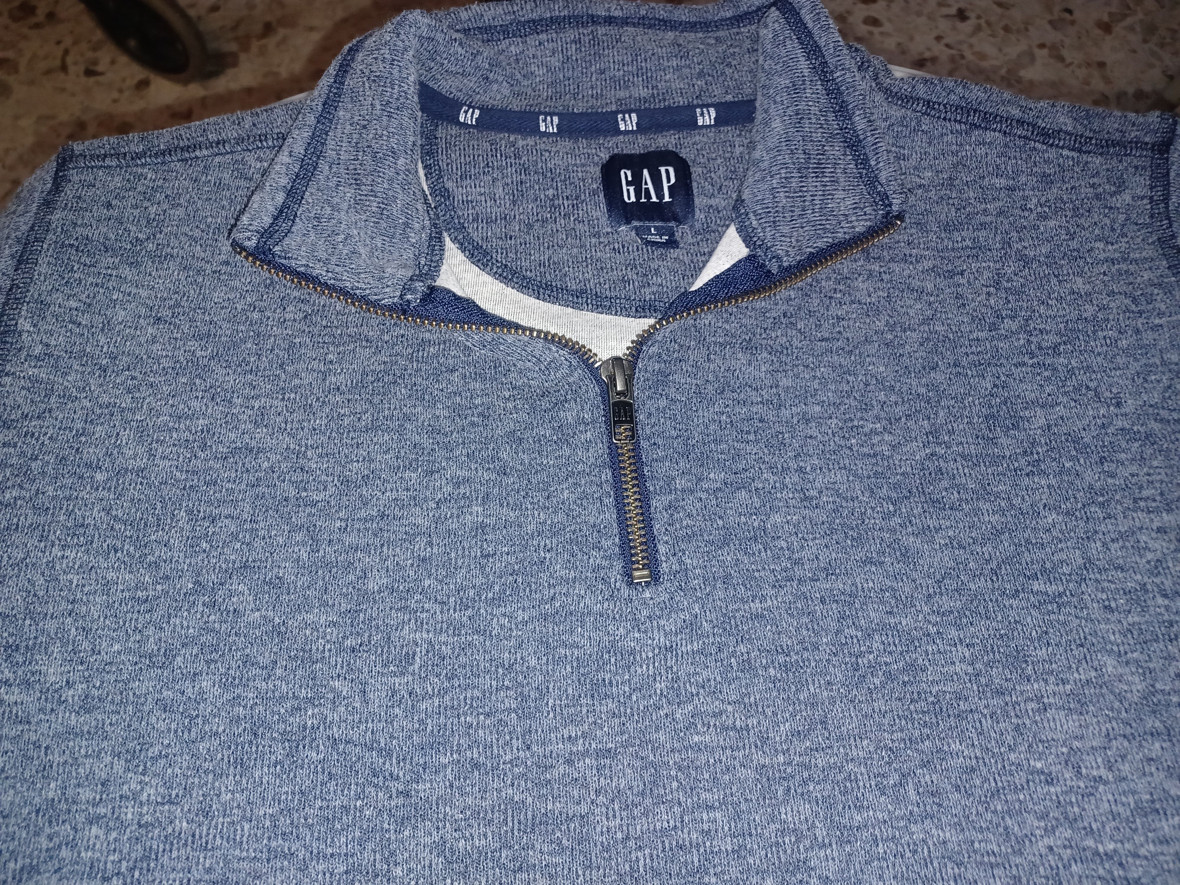 Gap Gap Women's Pullover Sweater Large Blue Size L / US 10 / IT 46 - 2 Thumbnail
