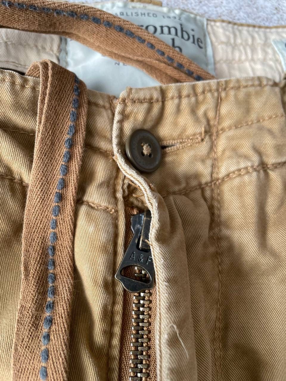 Abercrombie & Fitch × If Six Was Nine × Vintage Vintage Abercrombie & Fitch Cargo Parachute Bondage Shorts Size US 36 / EU 52 - 6 Thumbnail