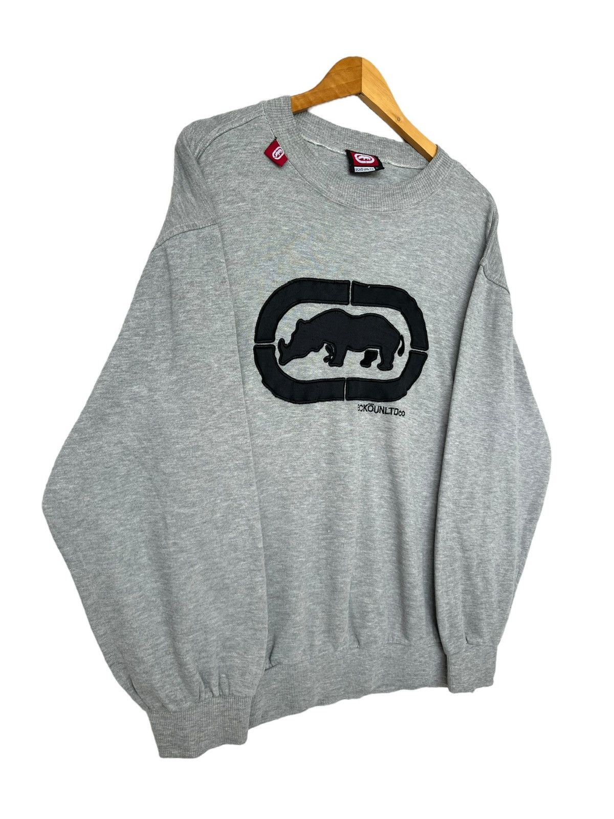 Ecko Unltd. × Marc Ecko × Vintage Vintage Y2K Ecko Unltd Big Logo Sweatshirt Baggy Size US L / EU 52-54 / 3 - 2 Thumbnail