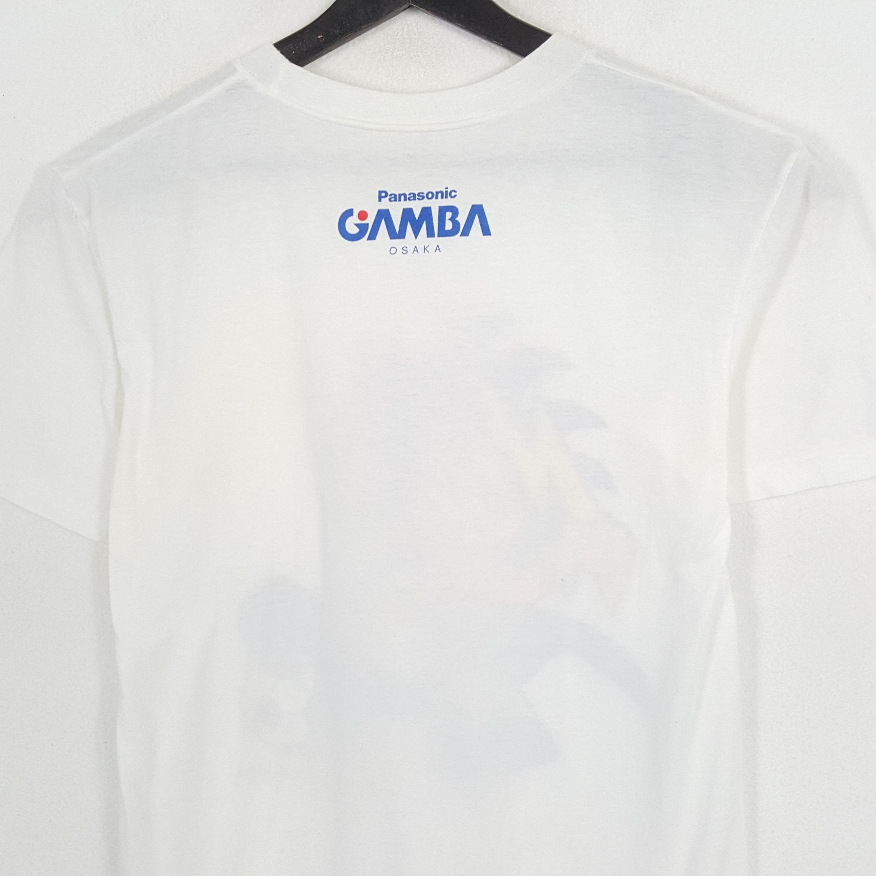 Japanese Brand × Vintage PANASONIC GAMBA OSAKA Japanese Football Team Tshirt Size US M / EU 48-50 / 2 - 4 Thumbnail