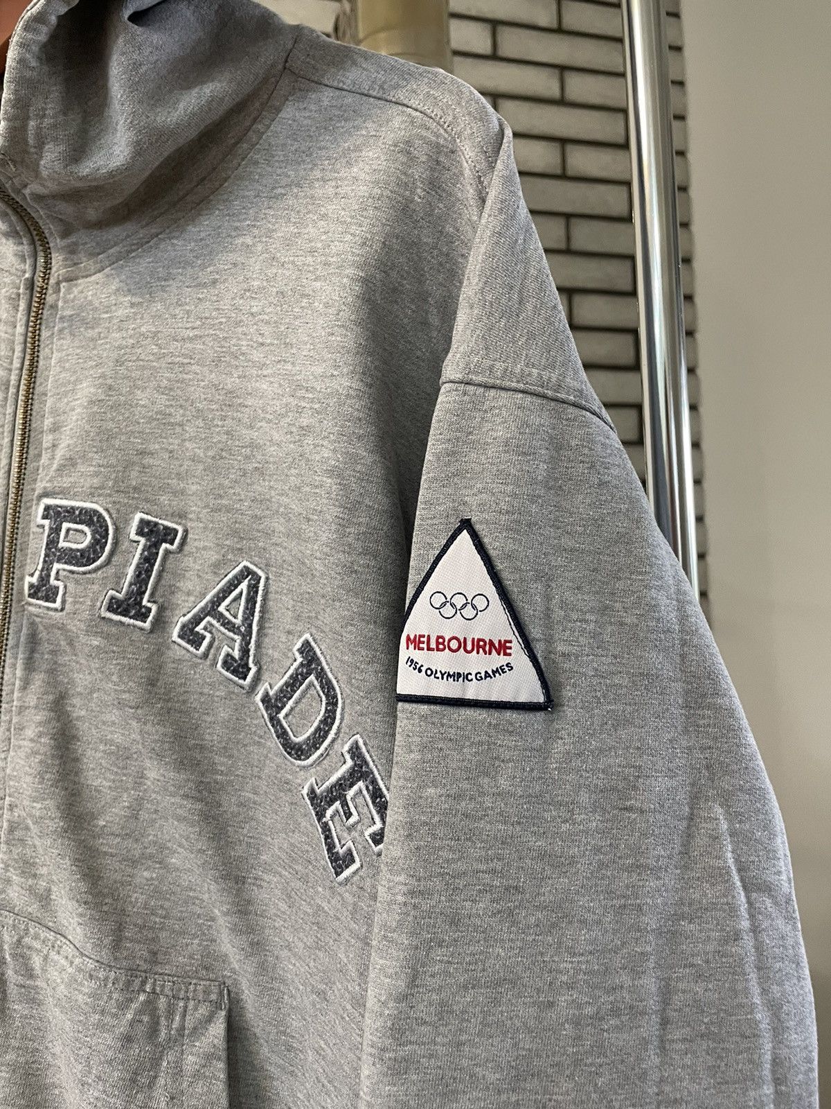 Adidas × Vintage VTG Adidas Olympic Games Melbourne 1956 Hoodie Sweatshirt Size US L / EU 52-54 / 3 - 2 Thumbnail