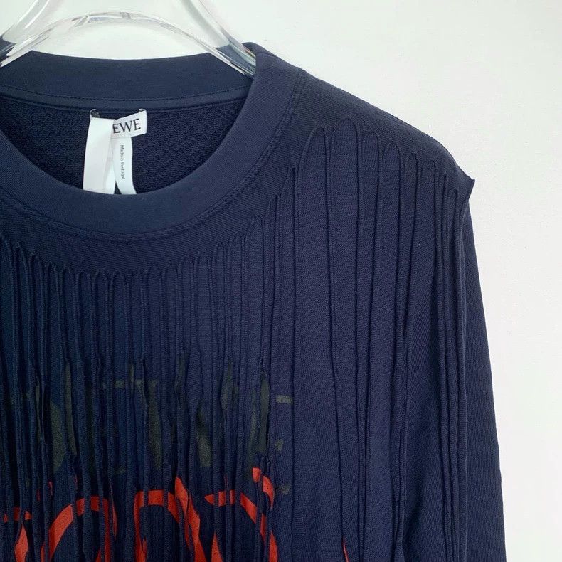 Loewe Loewe Logo embroidered tassel design round neck long sleev Size S / US 4 / IT 40 - 3 Thumbnail