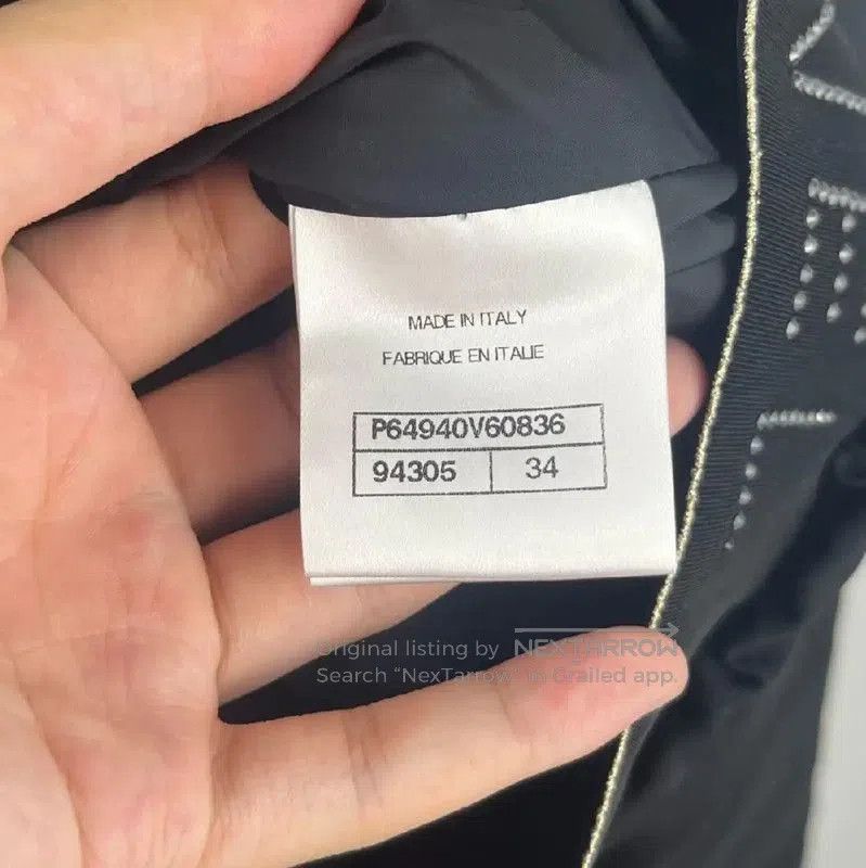 Chanel Chanel XS Black Polyester Women's Jacket . Size XS / US 0-2 / IT 36-38 - 4 Thumbnail