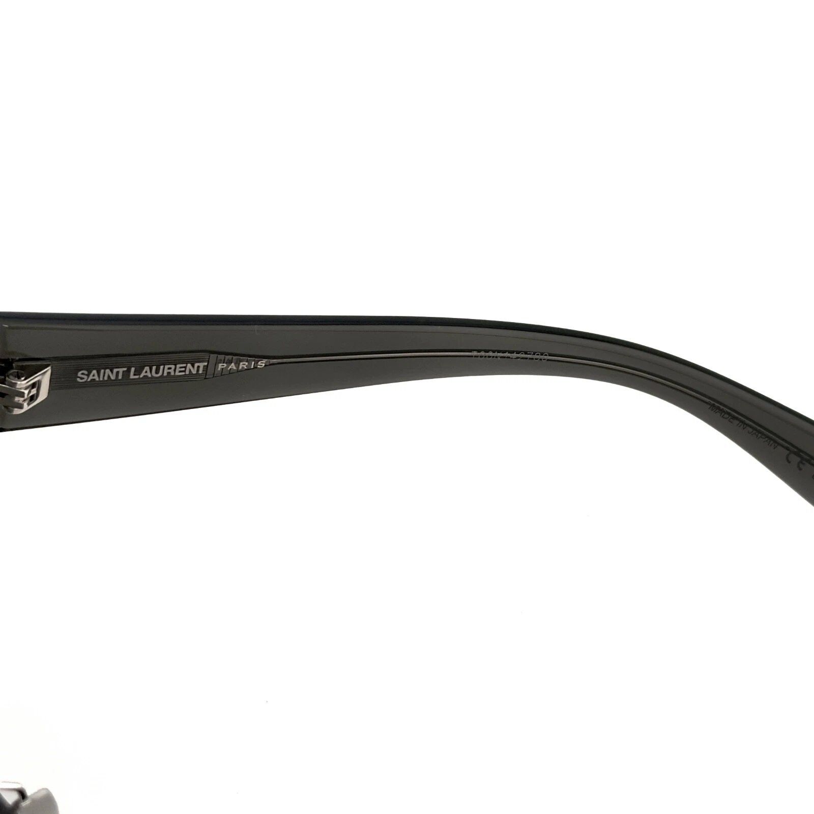 Saint Laurent Paris SAINT LAURENT SL 755 SL755 Black Cat Mask Sunglasses 001 Size ONE SIZE - 7 Thumbnail