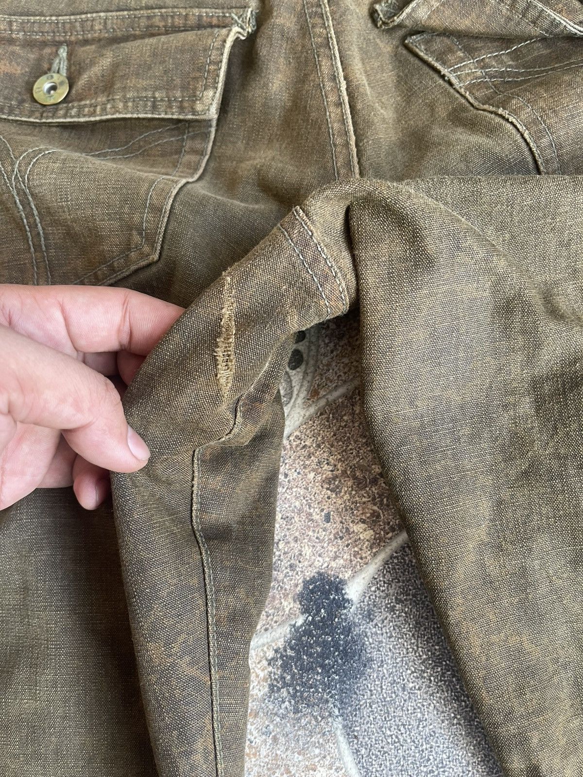 Boycott × If Six Was Nine × Japanese Brand Y2K Boycott mud max style ifsixwasnine jeans Size US 31 - 13 Thumbnail