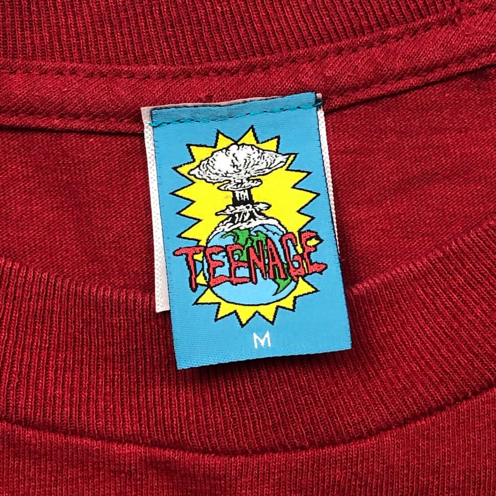 Bored Teenager Bored Teenagers Spell Out Red Tee T Shirt Size Medium M Size US M / EU 48-50 / 2 - 3 Thumbnail