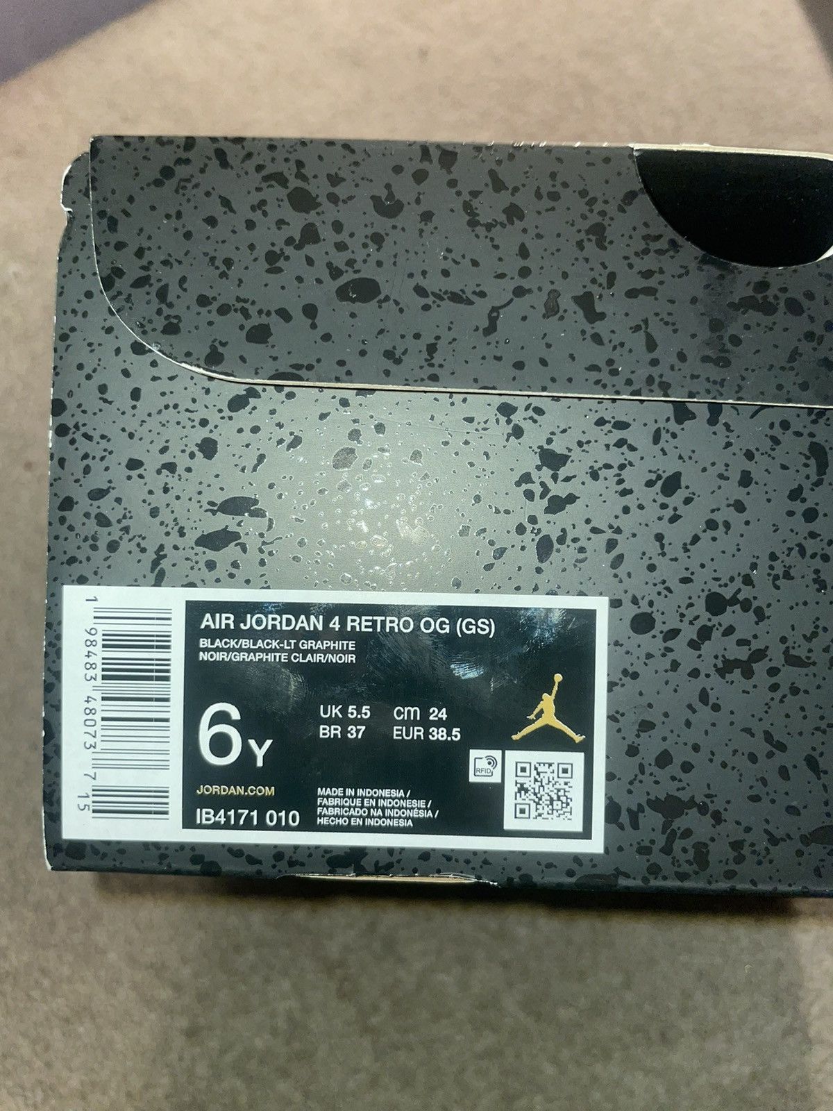 Jordan Brand Air Jordan 4 Black Cats Size US 6 / EU 39 - 10 Thumbnail