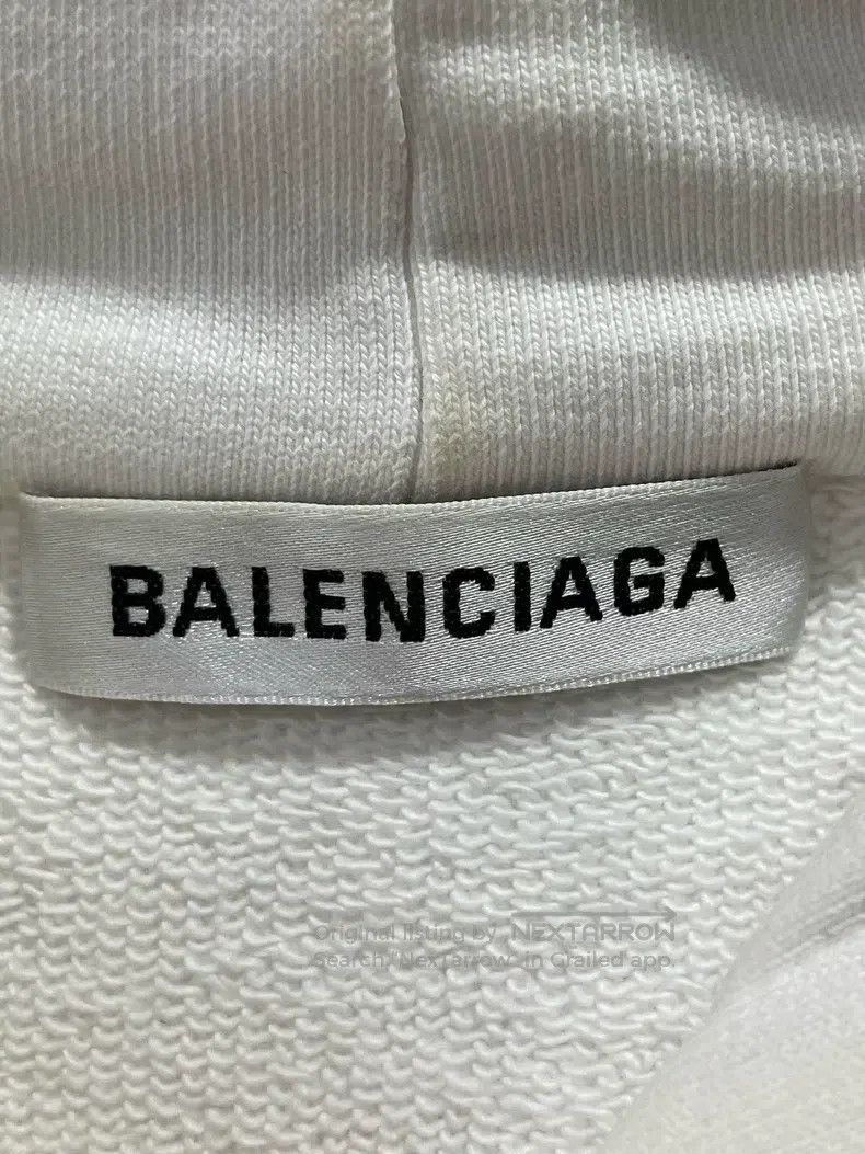 Balenciaga Balenciaga White and Pink Hoodie Size US XS / EU 42 / 0 - 7 Thumbnail