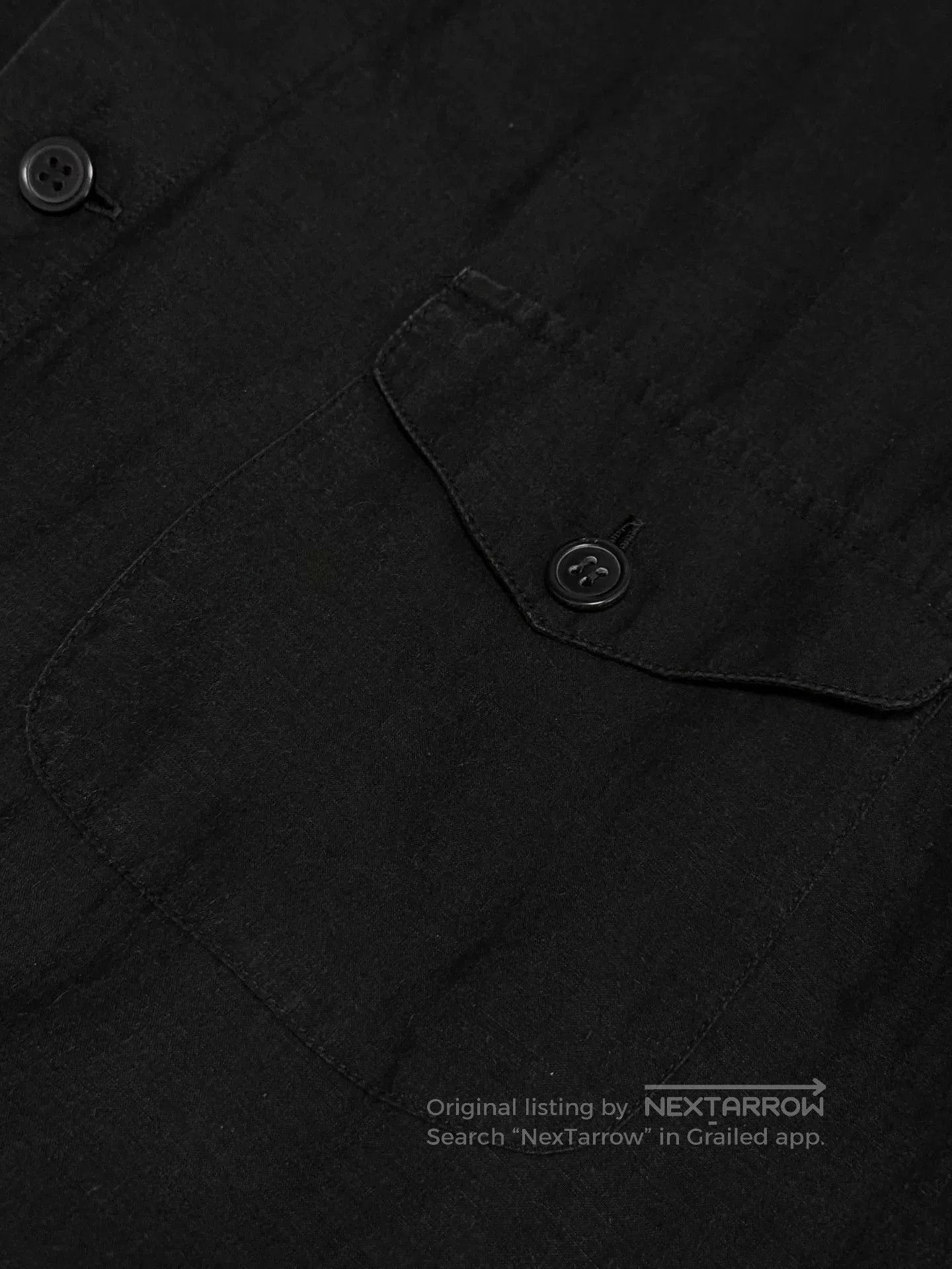 Yohji Yamamoto Yohji Yamamoto Black Long Shirt. Size US M / EU 48-50 / 2 - 4 Thumbnail