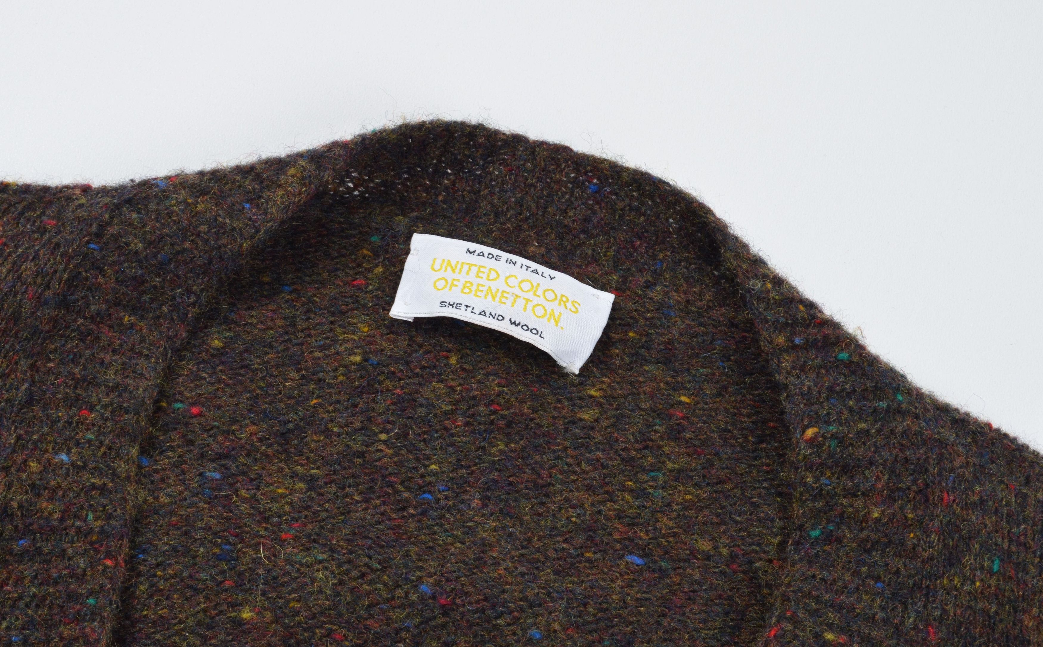 United Colors Of Benetton United Colors Of Benetton 80's Kurt Cobain Style Cardigan Size US M / EU 48-50 / 2 - 3 Thumbnail