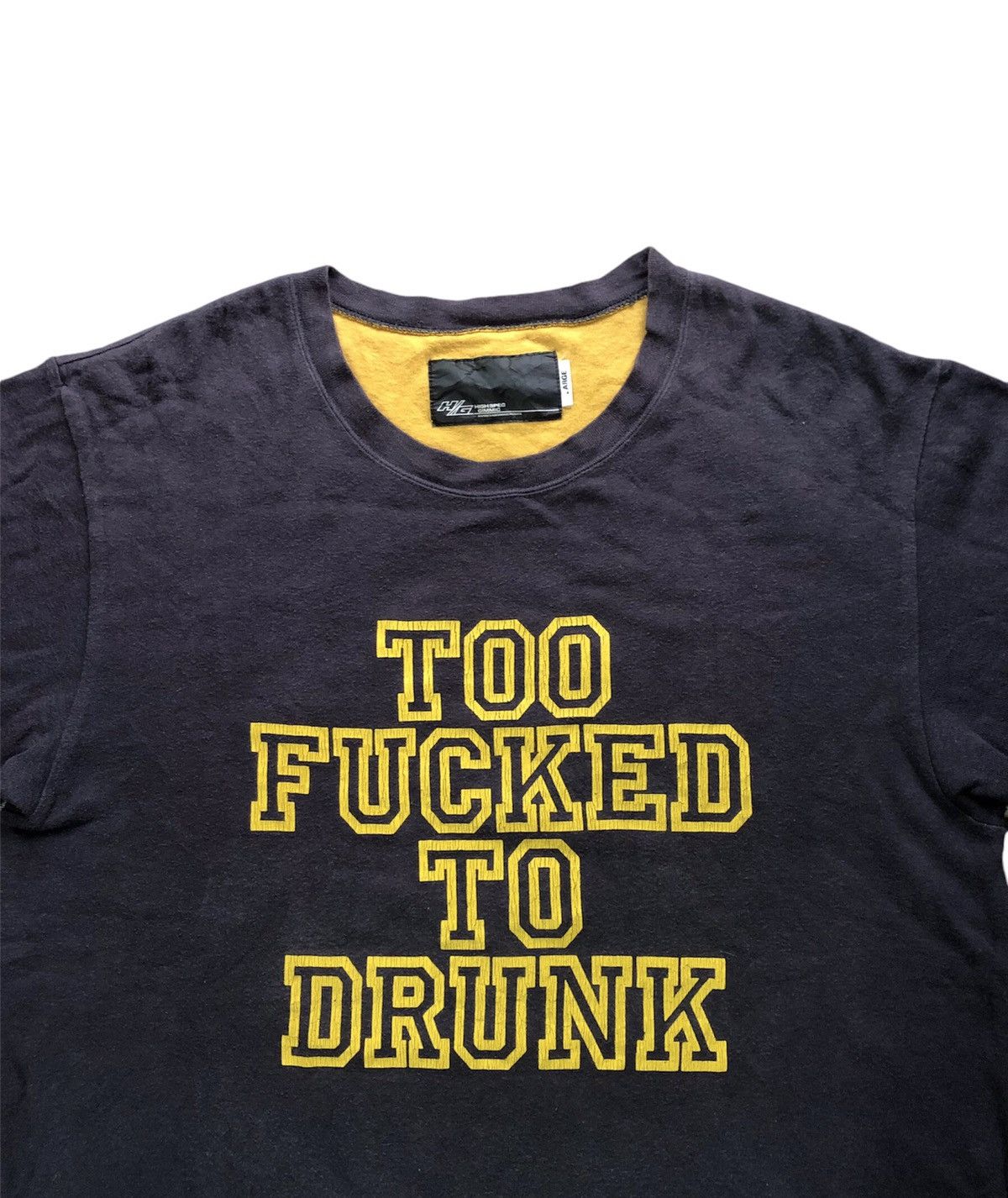 Hysteric Glamour Hysteric Glamour X Dead Kennedeys Too Drunk To Fuck Tee Size US L / EU 52-54 / 3 - 5 Thumbnail