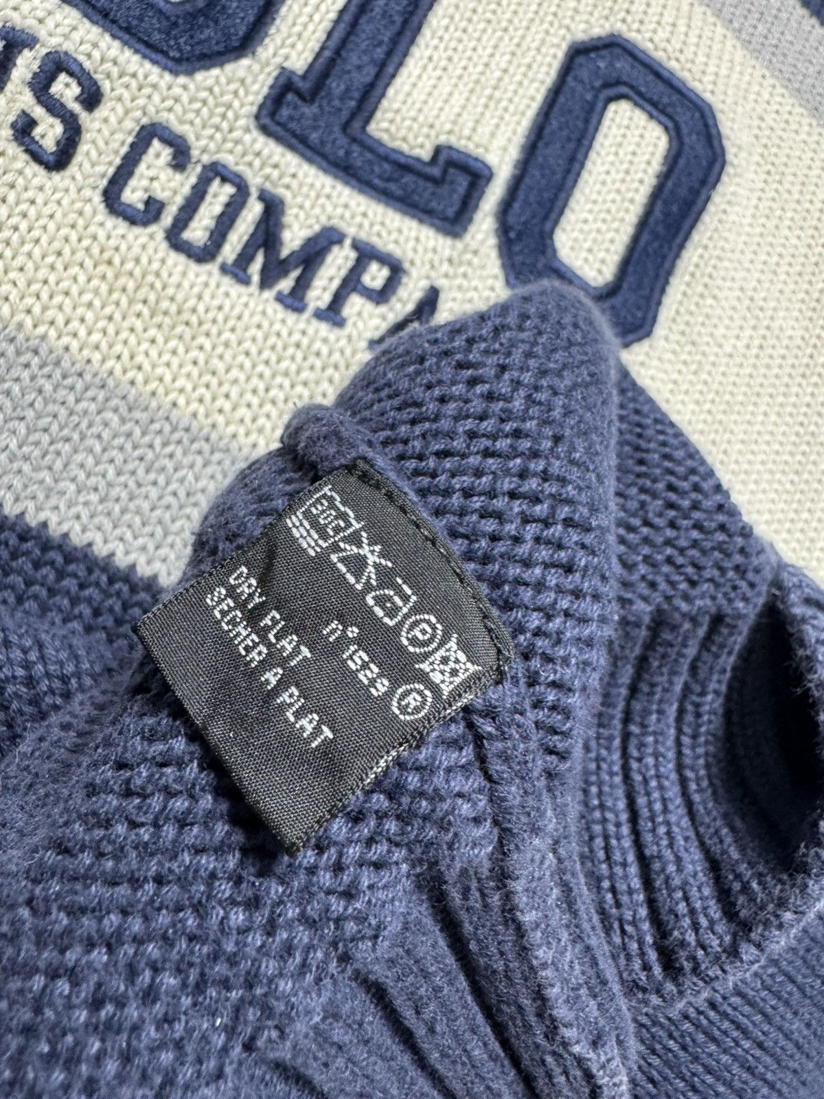 Polo Jeans Company Ralph Lauren Knitted Sweater Crew Neck