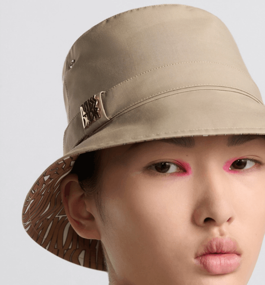 Dior o1w1db11125 45MDC9 Size: OS / Bucket Hat / Cap in Beige Size ONE SIZE - 7 Thumbnail