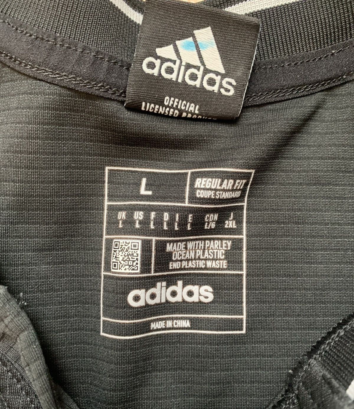 Adidas ALL BLACKS 2022/23 HOME RUGBY JERSEY KIT ADIDAS NEW ZEALAND Size US L / EU 52-54 / 3 - 4 Thumbnail