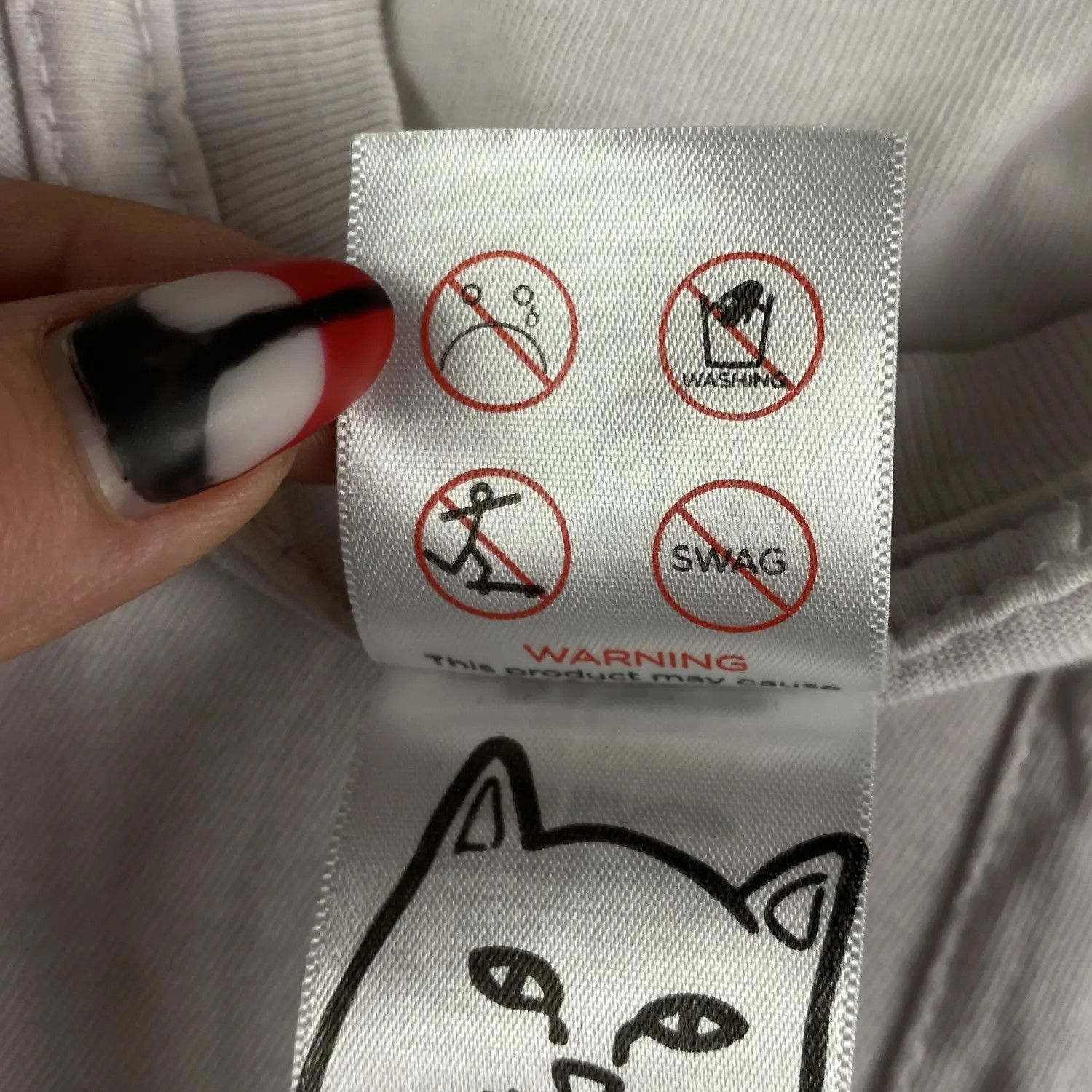 RIPNDIP Mens T-Shirt Ripndip Size S Size US S / EU 44-46 / 1 - 7 Thumbnail