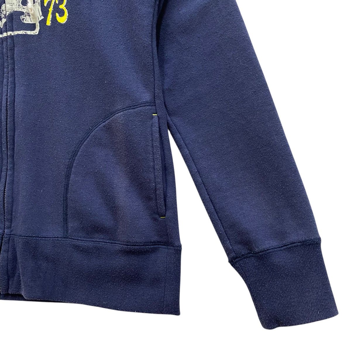 Billabong Vintage Billabong Hoodie Full Zip Navy Blue Medium Size US M / EU 48-50 / 2 - 4 Thumbnail