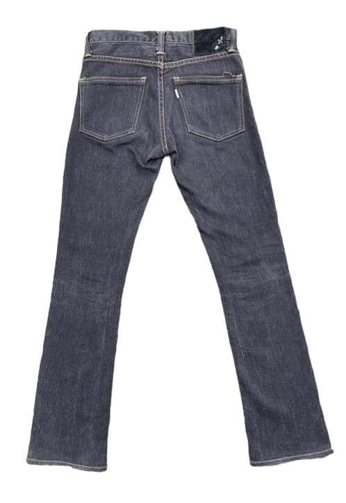 Alchemist Alchemist Fab Four Flare Stretching Leather Patch jeans Size US 27 - 2 Thumbnail