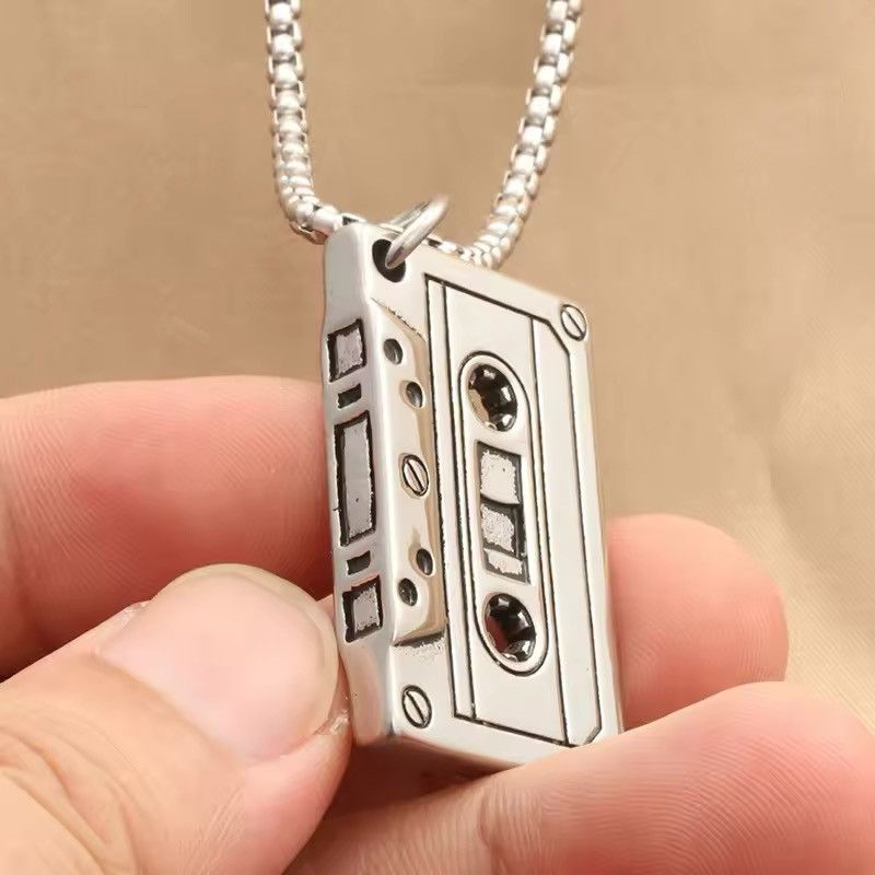 Jewelry Classic Cassette Pendant Necklace Size ONE SIZE - 1 Thumbnail