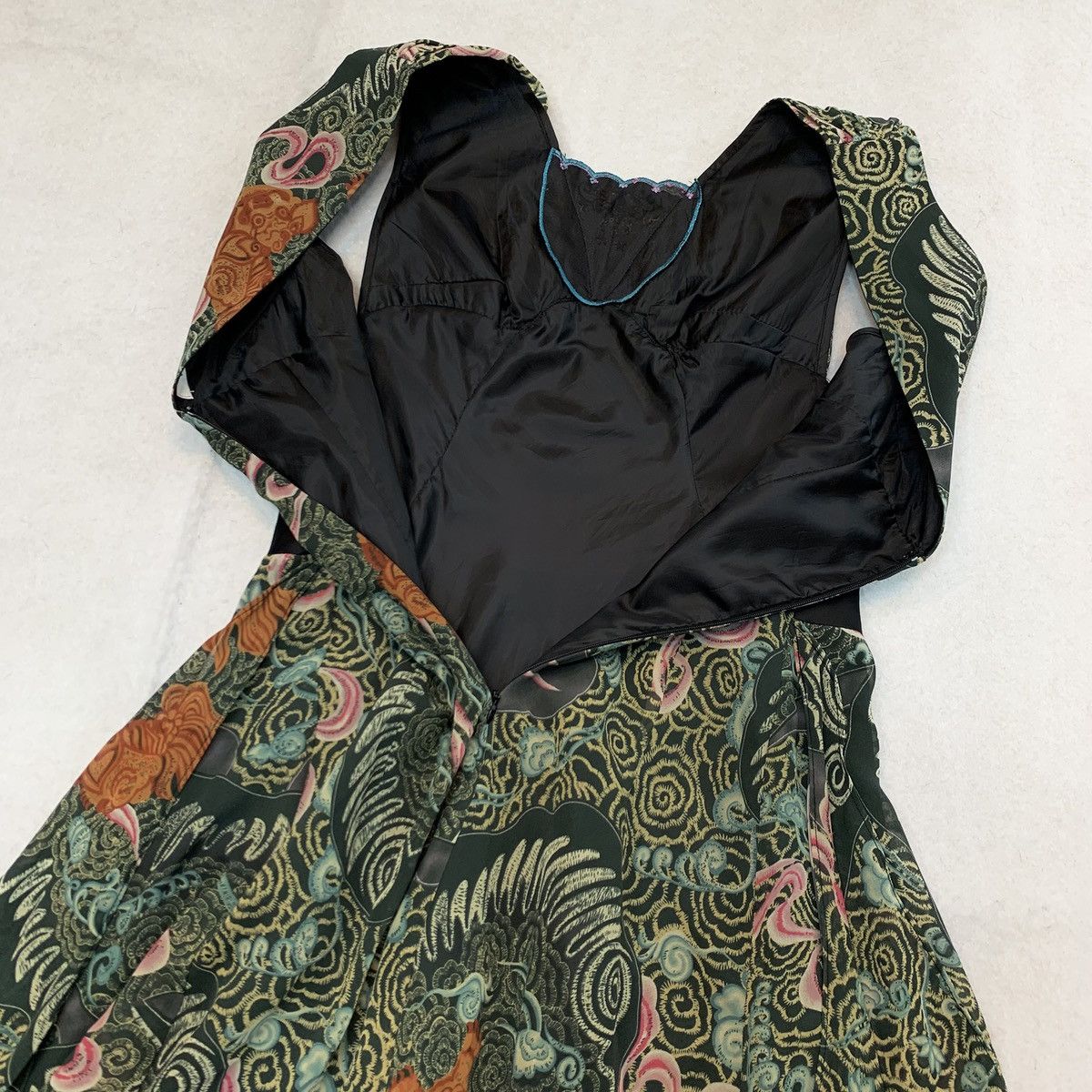 Other Vack Yuunzung SS2005 Oriental Qilin Spirit Mesh Dress Size M / US 6-8 / IT 42-44 - 10 Thumbnail