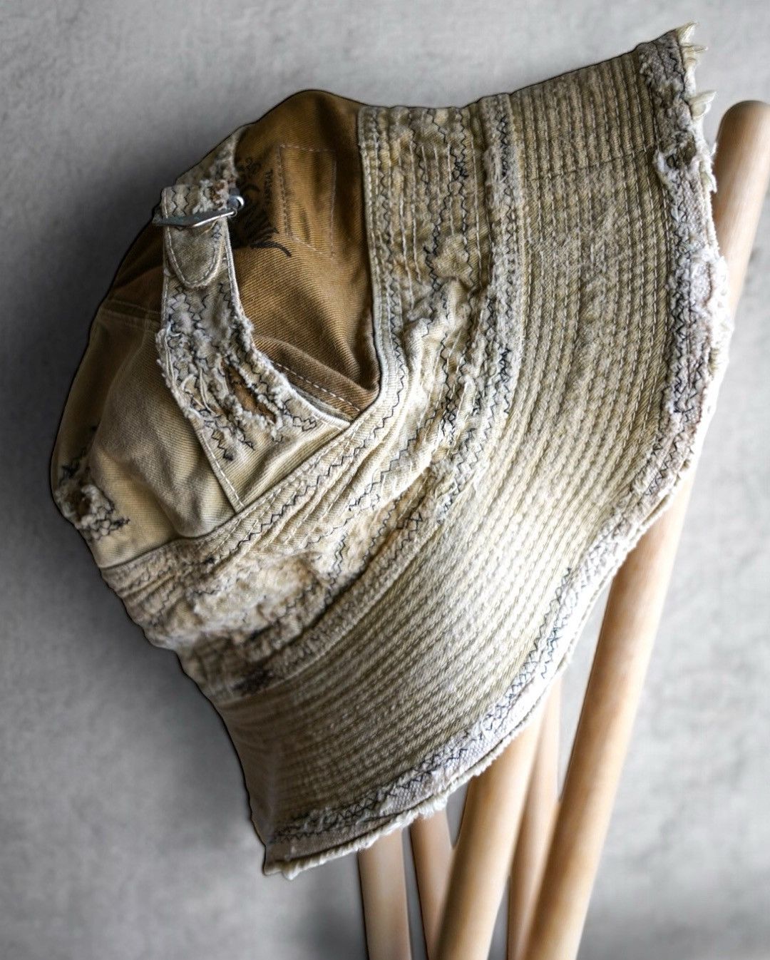 Kapital NWT KAPITAL Chino Old Man and the Sea HAT Crash Remake Beige Size ONE SIZE - 1 Thumbnail