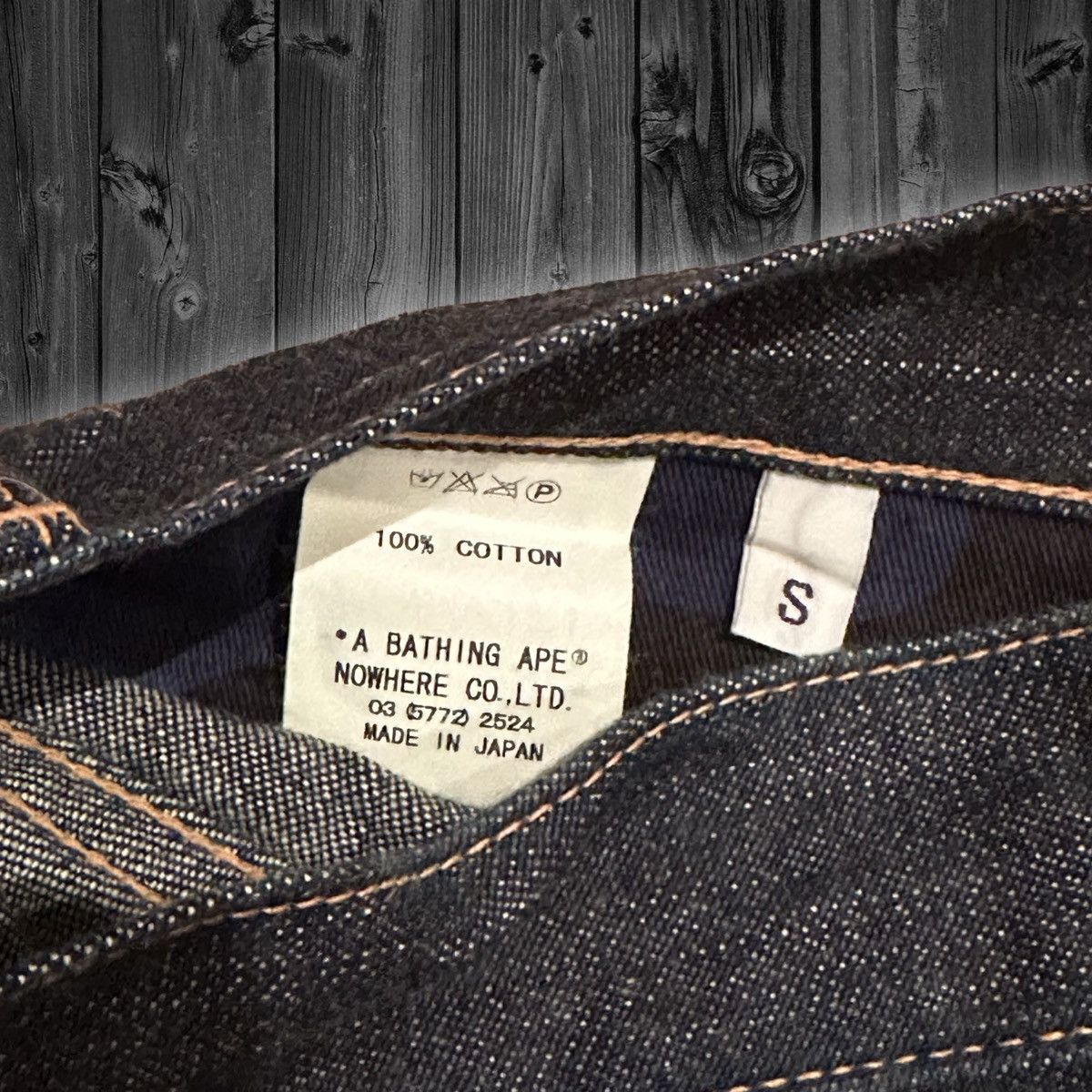 Bape Milo On Bape Denim Size US 32 / EU 48 - 4 Thumbnail