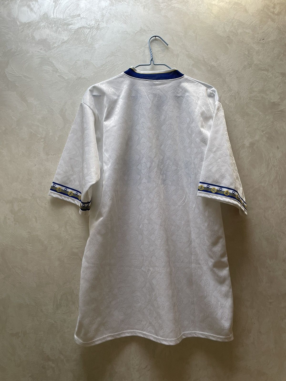 Vintage Leeds United 1992 1993 Home soccer shirt jersey kit tee Size US L / EU 52-54 / 3 - 10 Thumbnail