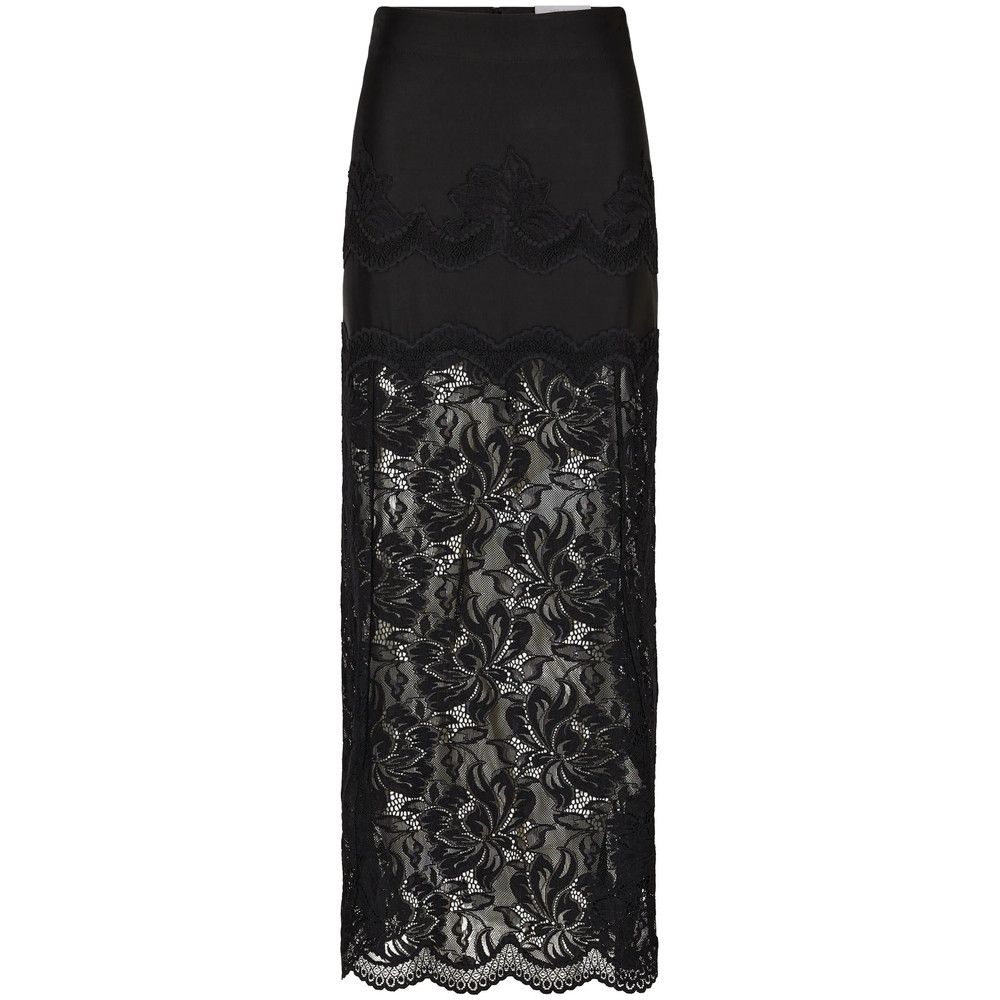 Paco Rabanne Rabanne BLACK Skirts - Straight Skirts Size 28" / US 6 / IT 42 - 1 Thumbnail