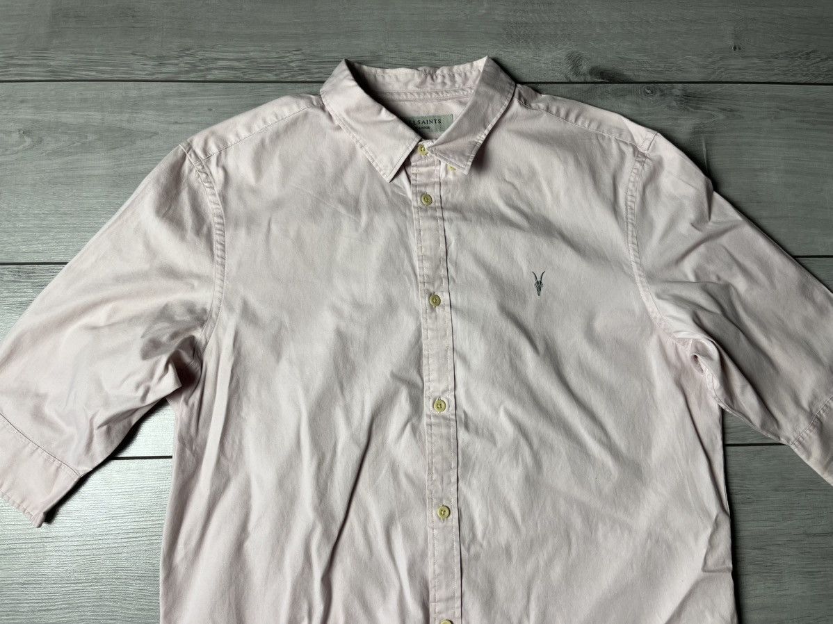 Allsaints Allsaints shirt short sleeve formal size XLarge Size US XL / EU 56 / 4 - 3 Thumbnail