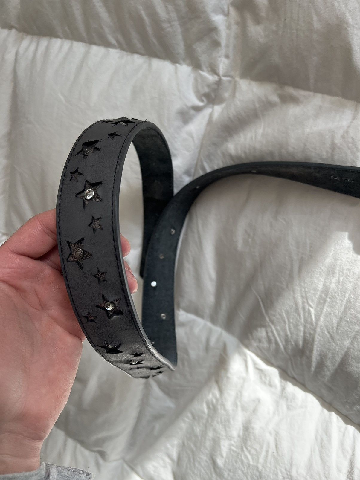 Hysteric Glamour × If Six Was Nine × Vintage Y2K Vintage Leather Belt BB Simon Style Size ONE SIZE - 7 Thumbnail