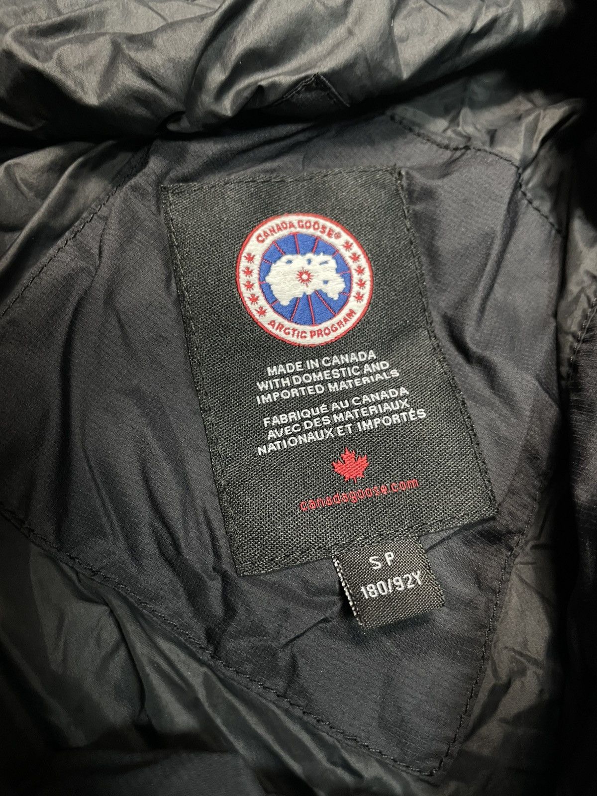 Canada Goose Canada Goose Black Hooded Quilted Puffer Jacket Size S Size US S / EU 44-46 / 1 - 2 Thumbnail