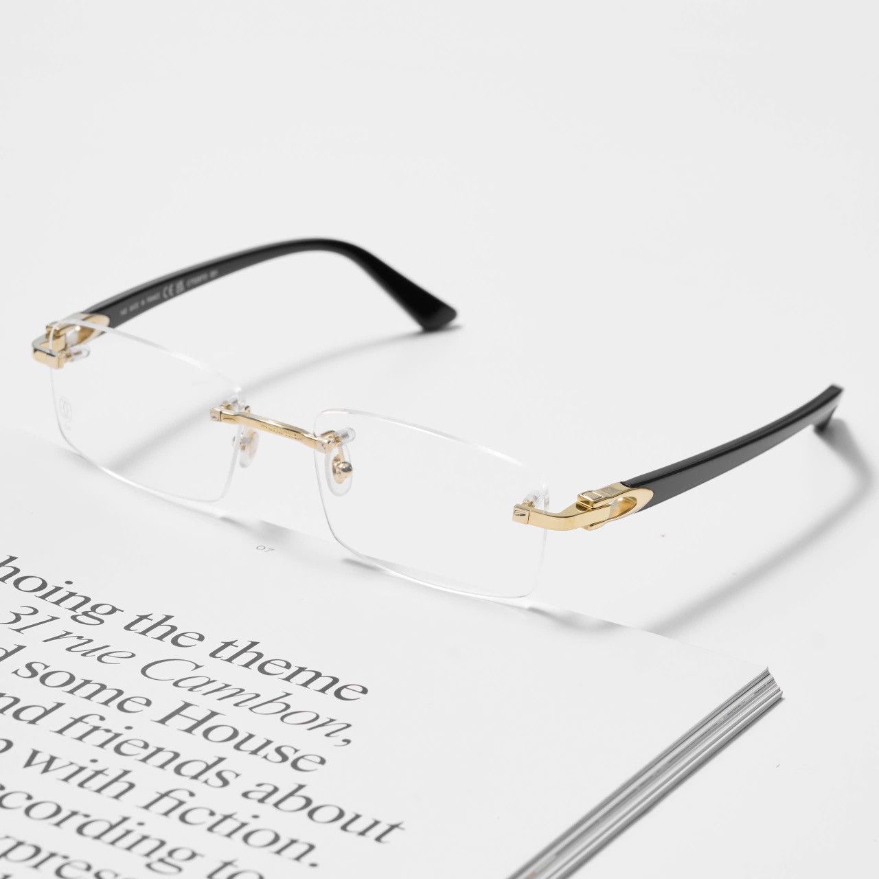 Cartier CARTIER CT0287O 001 GLASSES Size ONE SIZE - 2 Thumbnail