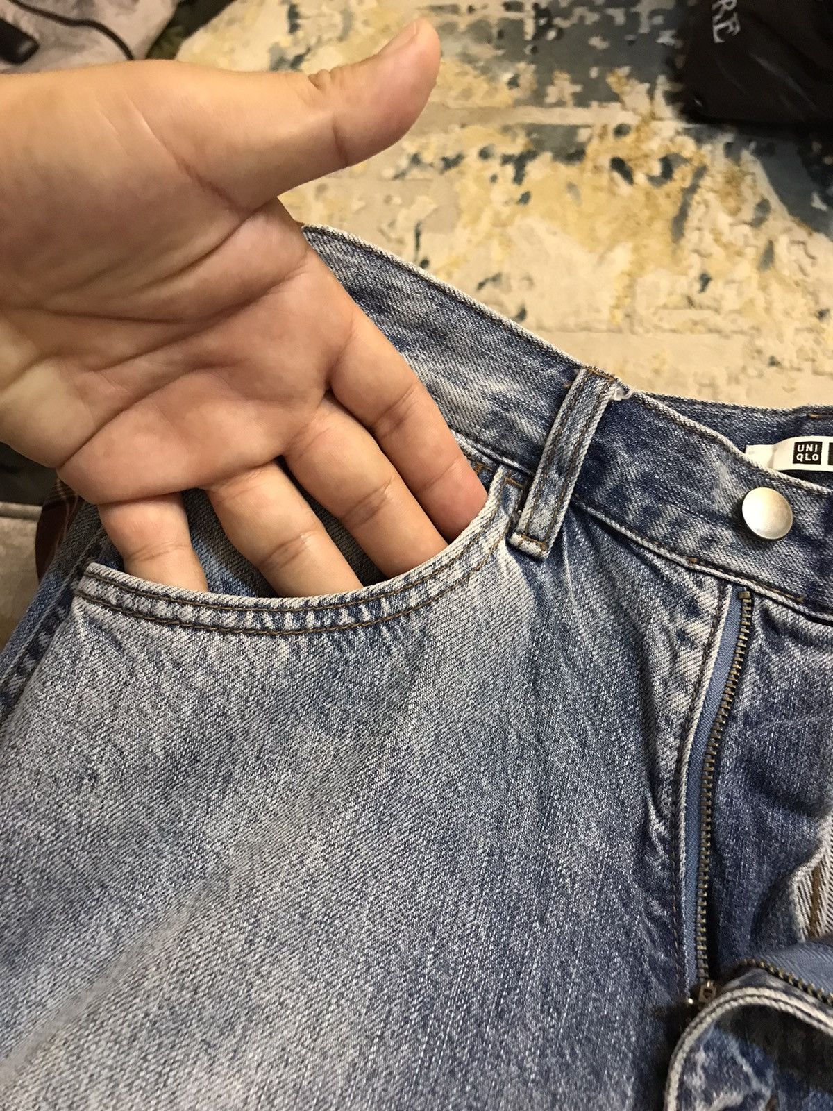 Undercover × Uniqlo Undercover Baggy Jeans Size 26" / US 2 / IT 38 - 13 Thumbnail