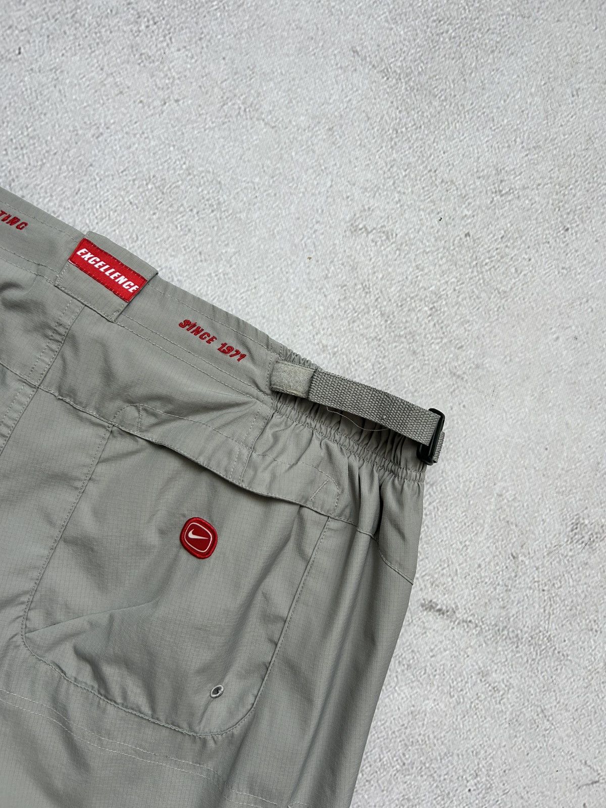Nike × Vintage Nike Vintage 2000's 'Athletic 71' nylon man's shorts size XL Size US 36 / EU 52 - 12 Thumbnail