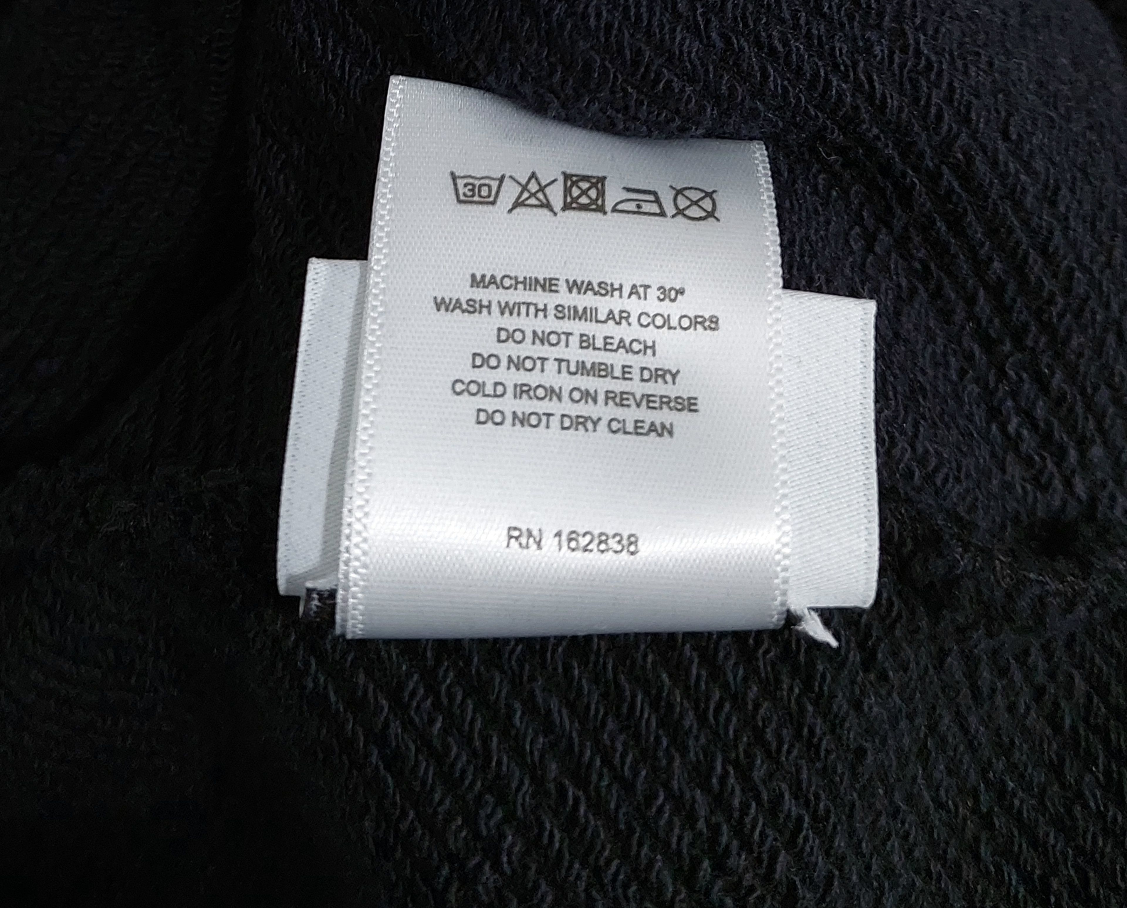 DENIM TEARS cotton wreath zip hoodie - black XL Size US XL / EU 56 / 4 - 6 Thumbnail