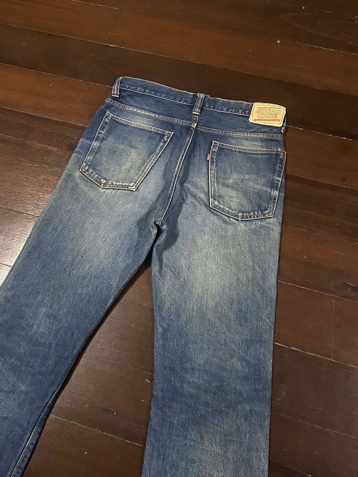 Sugar Cane AMAZING FIRE 🔥🔥 SUGAR CANE FLARE JEANS BOOT CUT Size US 32 / EU 48 - 13 Thumbnail