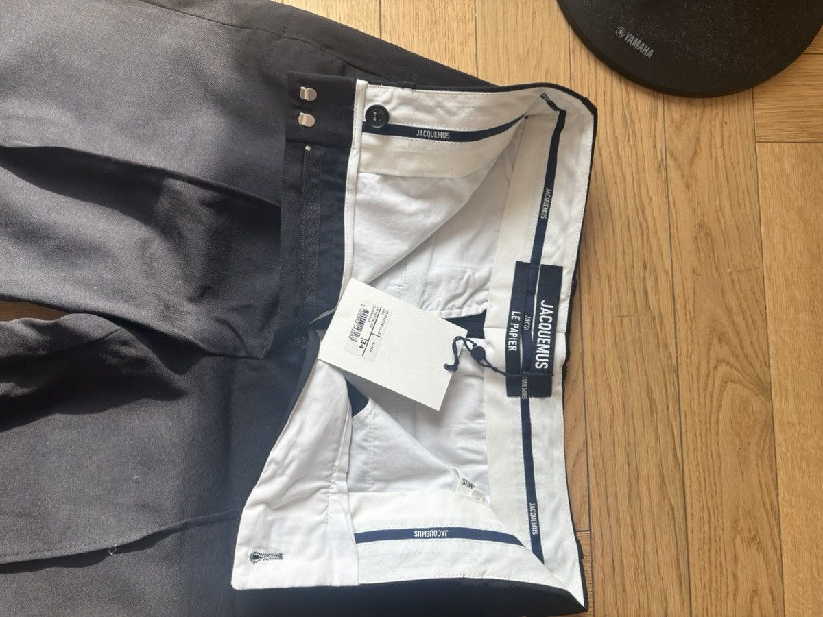 Jacquemus Black patalon camargue Size 24" / US 00 / IT 34 - 2 Thumbnail