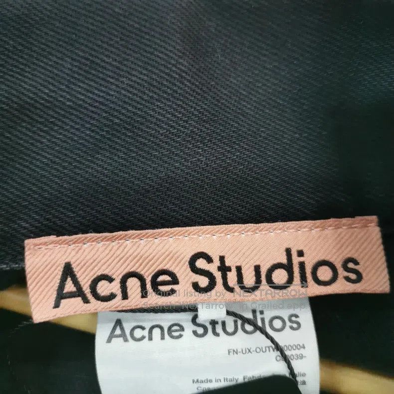 Acne Studios Acne Studios Pure cotton solid color lapel single-breasted Size XS / US 0-2 / IT 36-38 - 3 Thumbnail