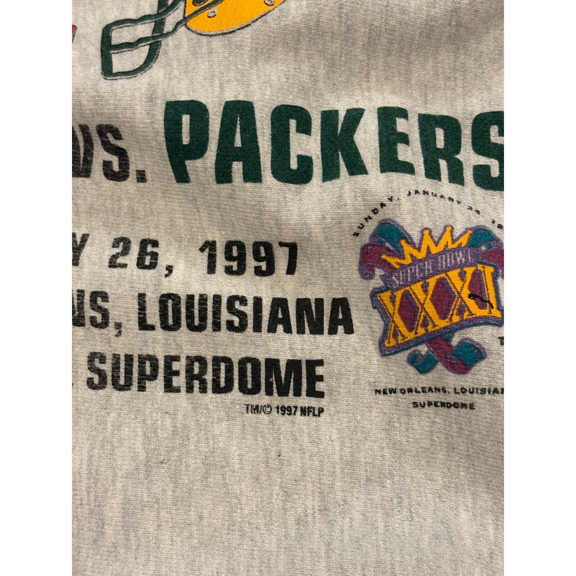 Champion Vintage Champion Reverse Super Bowl XXXI Patriots vs Packers Size US L / EU 52-54 / 3 - 6 Thumbnail