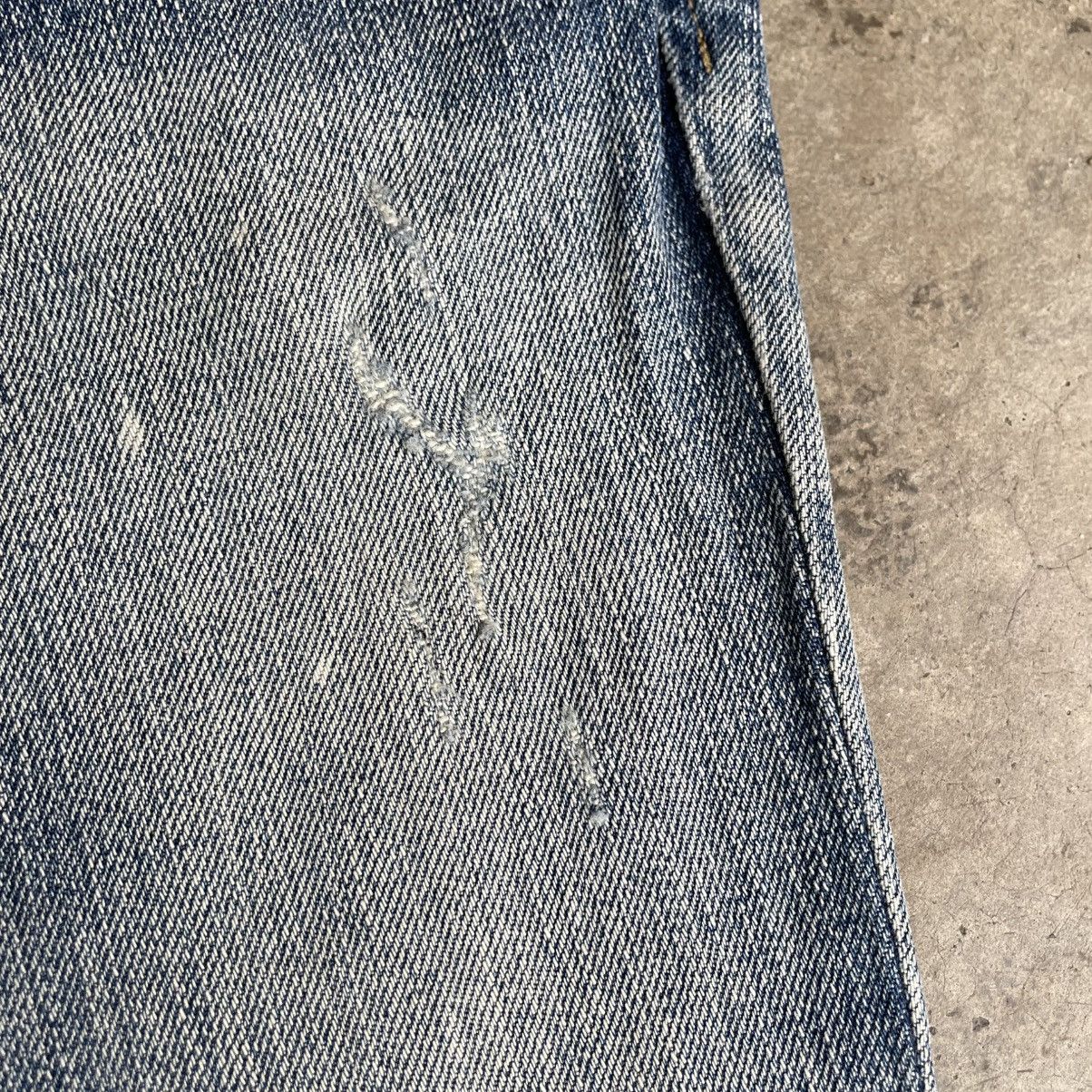 Lounge Lizard 🔥🇯🇵Lounge Lizard Stoned Washed Ripped Distress Skinny Jeans Size US 30 / EU 46 - 9 Thumbnail