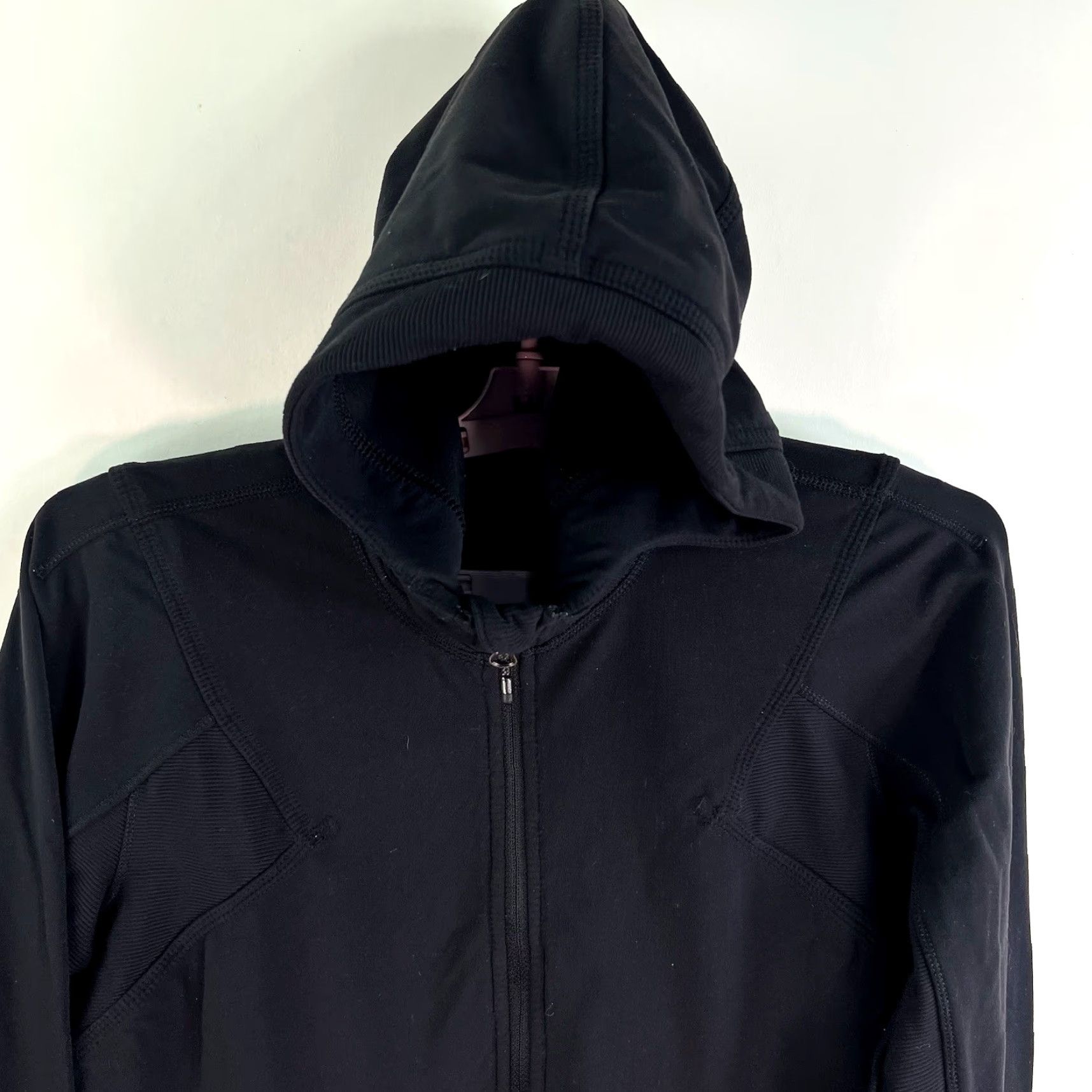 Lululemon LULULEMON Winter Sprinter Hooded Zip Sweatshirt Womens Size S Black Size S / US 4 / IT 40 - 4 Thumbnail