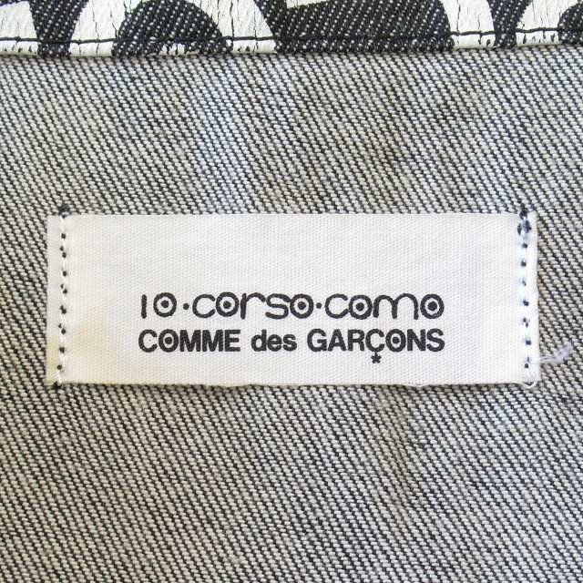 Comme des Garcons Tote Bag denim Painted logo Black Size ONE SIZE - 4 Thumbnail