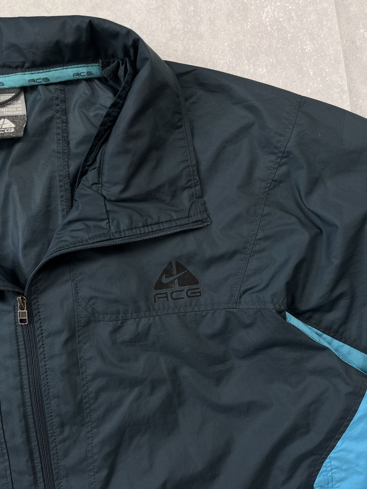 Nike ACG × Vintage 90’s NIKE ACG RETRO GORPCORE SWOOSH LOGO RARE TRACK JACKET Size US M / EU 48-50 / 2 - 2 Thumbnail