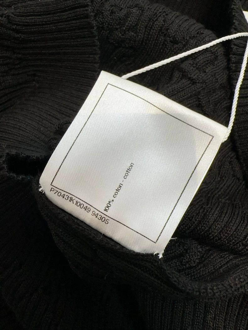 Chanel Chanel Black diamond check full double C knitted logo shor Size S / US 4 / IT 40 - 8 Thumbnail