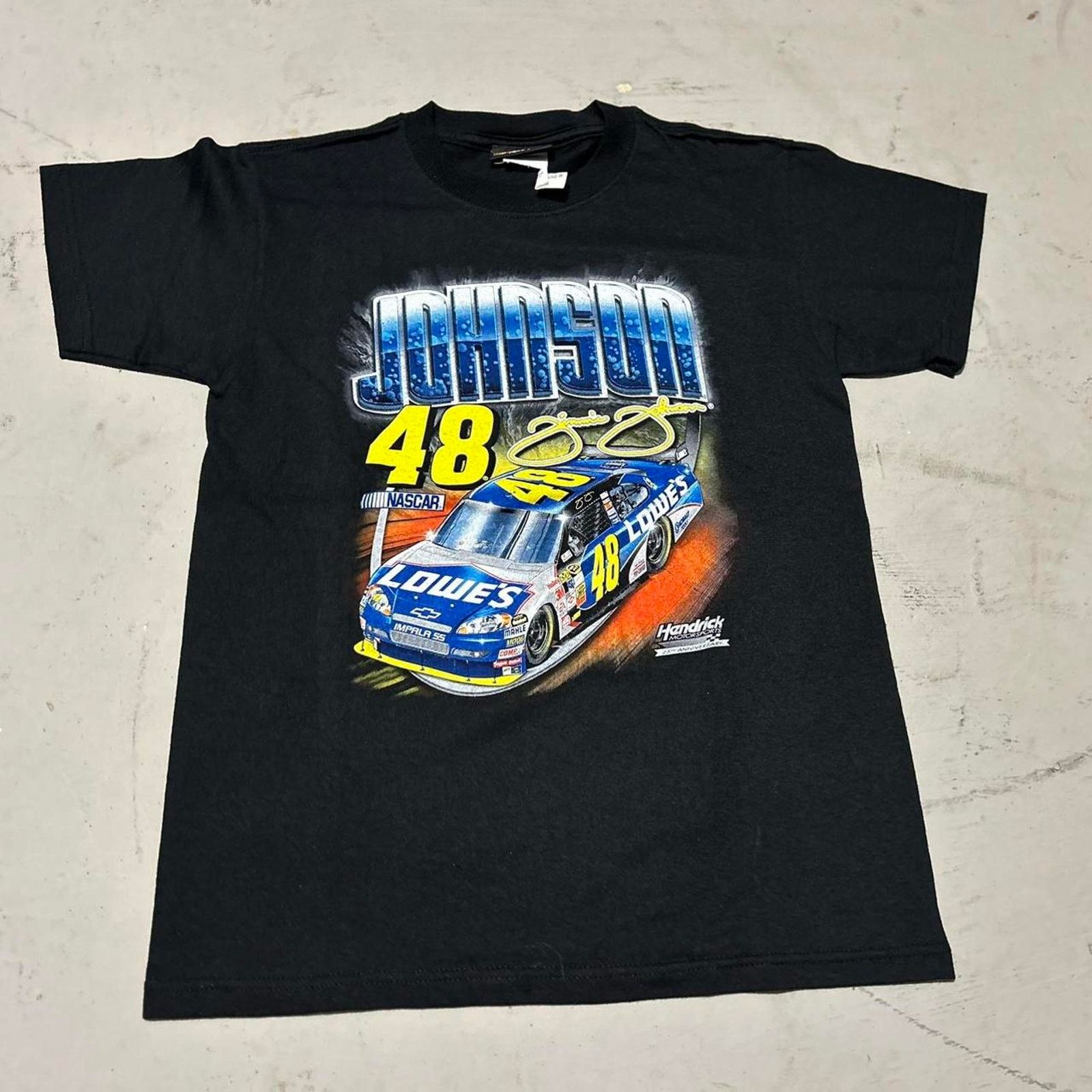 NASCAR **New with Tags Vintage 2009 Jimmie Johnson Lowe's Sprint Size US XXS / EU 40 - 1 Thumbnail