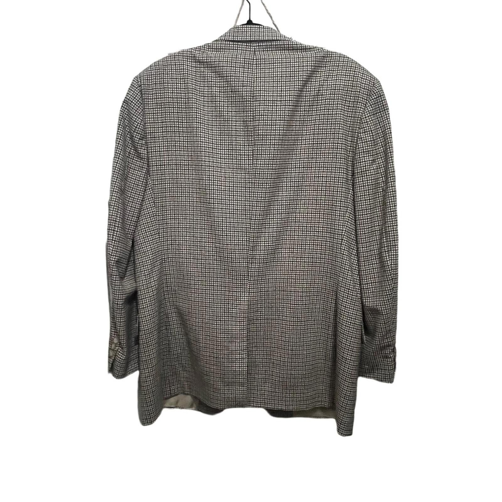 Brooks Brothers Brooks Brothers Men Blazer 42R Brown Plaid Two Button wool Size 42R - 3 Thumbnail