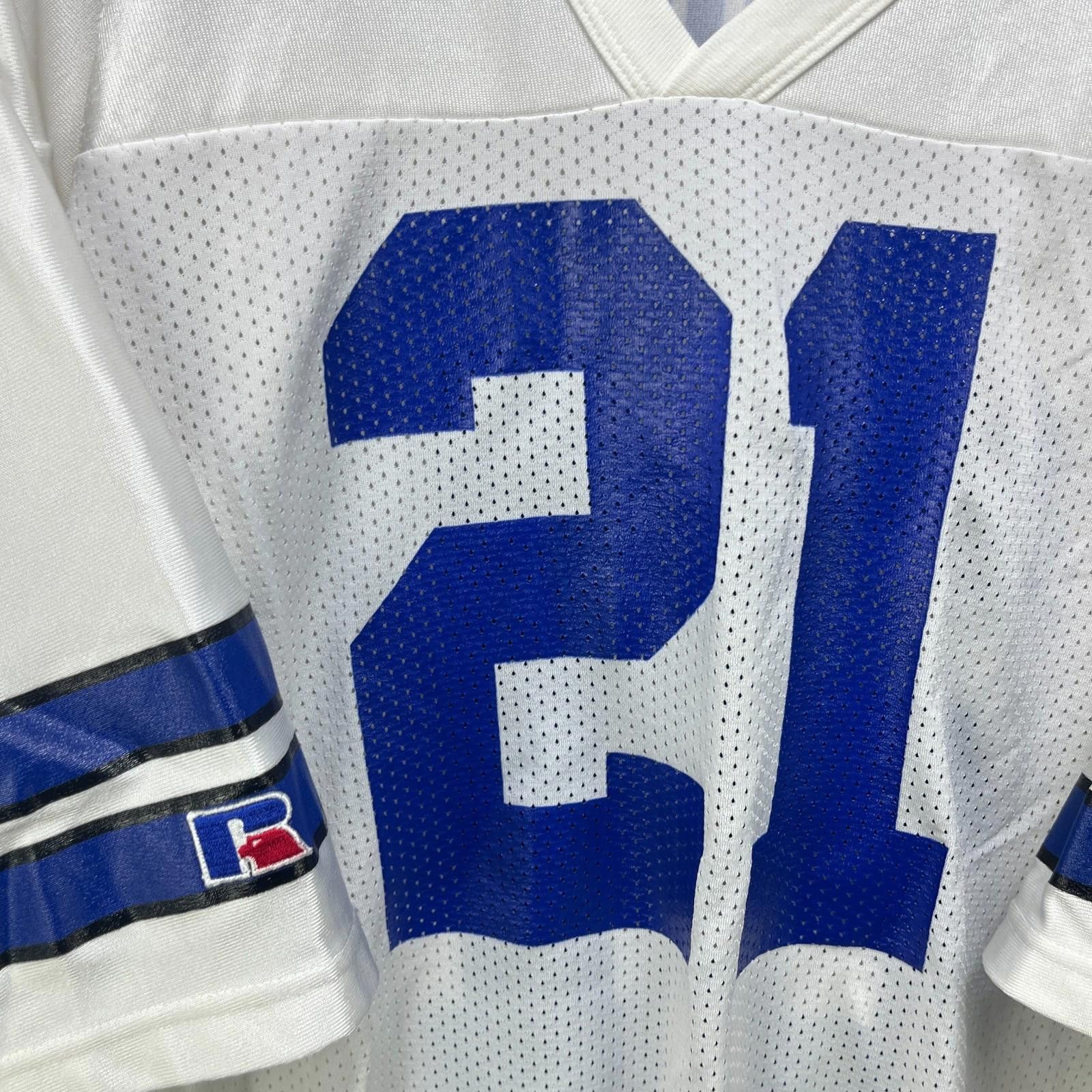 Russell Athletic Vintage 90s Deion Sanders NFL Jersey Size 52 Cowboys Size ONE SIZE - 3 Thumbnail