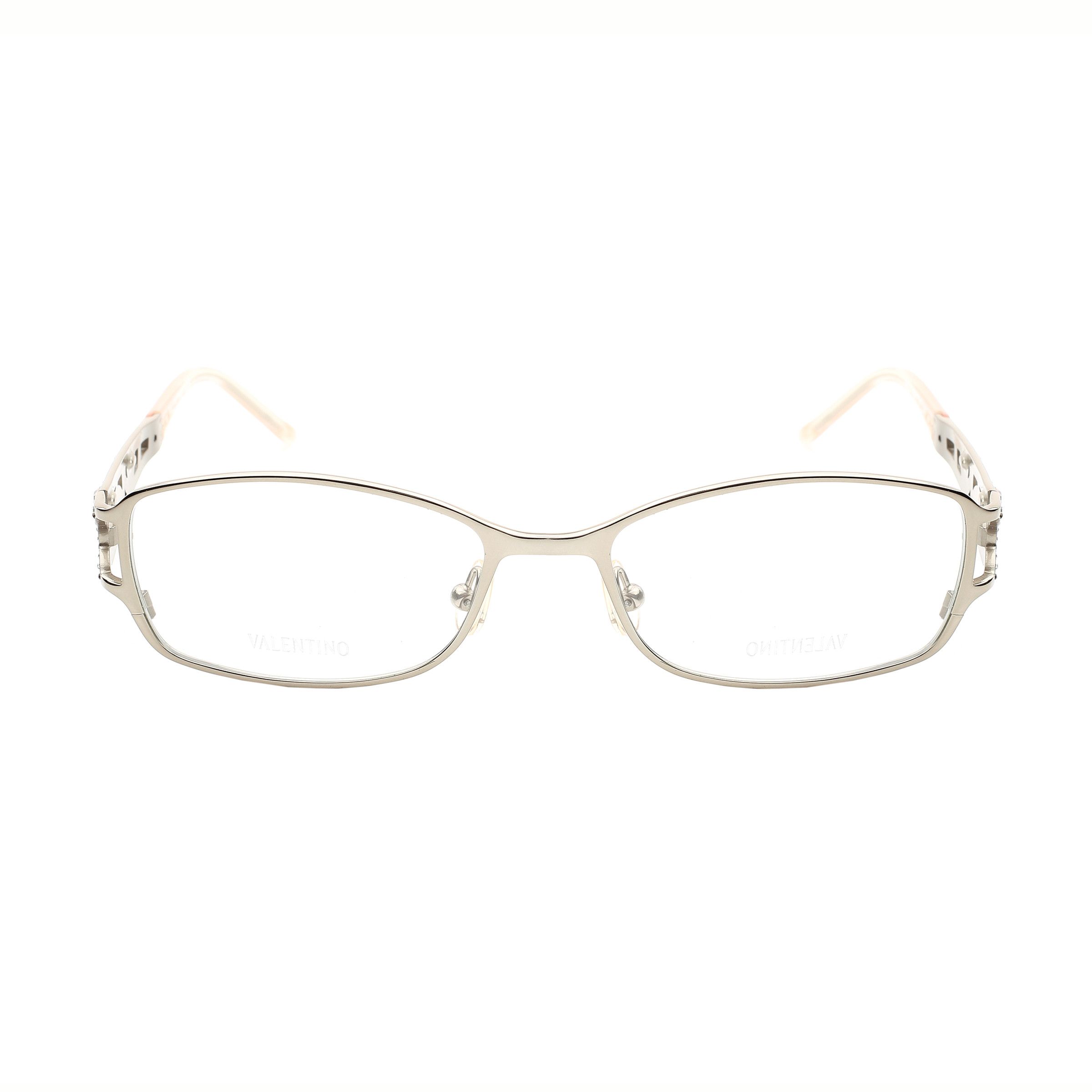 Valentino Valentino '90s Baby Pink Crystals Glasses Size ONE SIZE - 2 Thumbnail