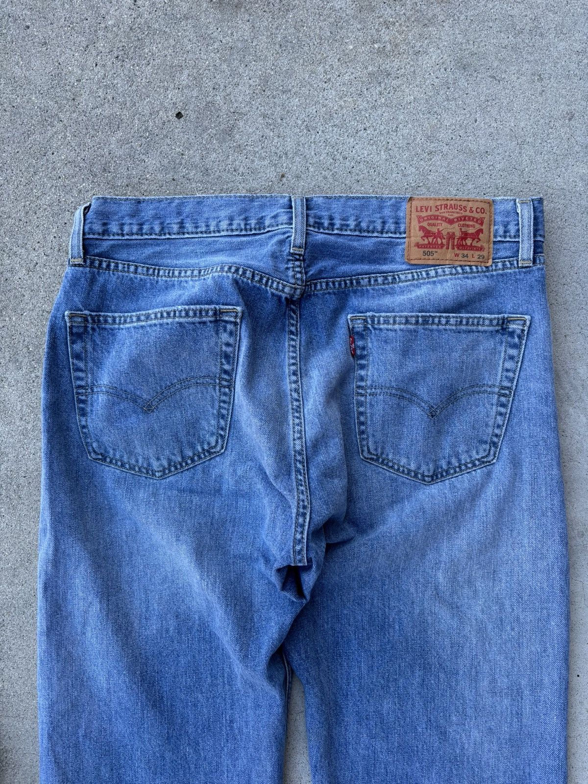 Levi's × Levi's Vintage Clothing × Vintage Levi’s 505 regular jeans Size US 34 / EU 50 - 6 Thumbnail