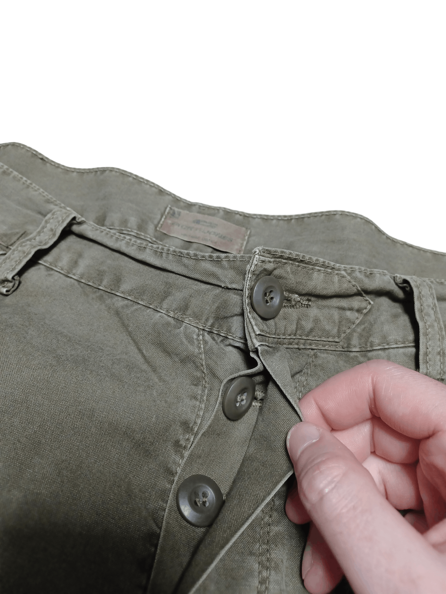 Other MILITARY KHAKI MULTIPOCKET CARGO JACK JONES PANTS W34 L32 Size US 32 / EU 48 - 4 Thumbnail