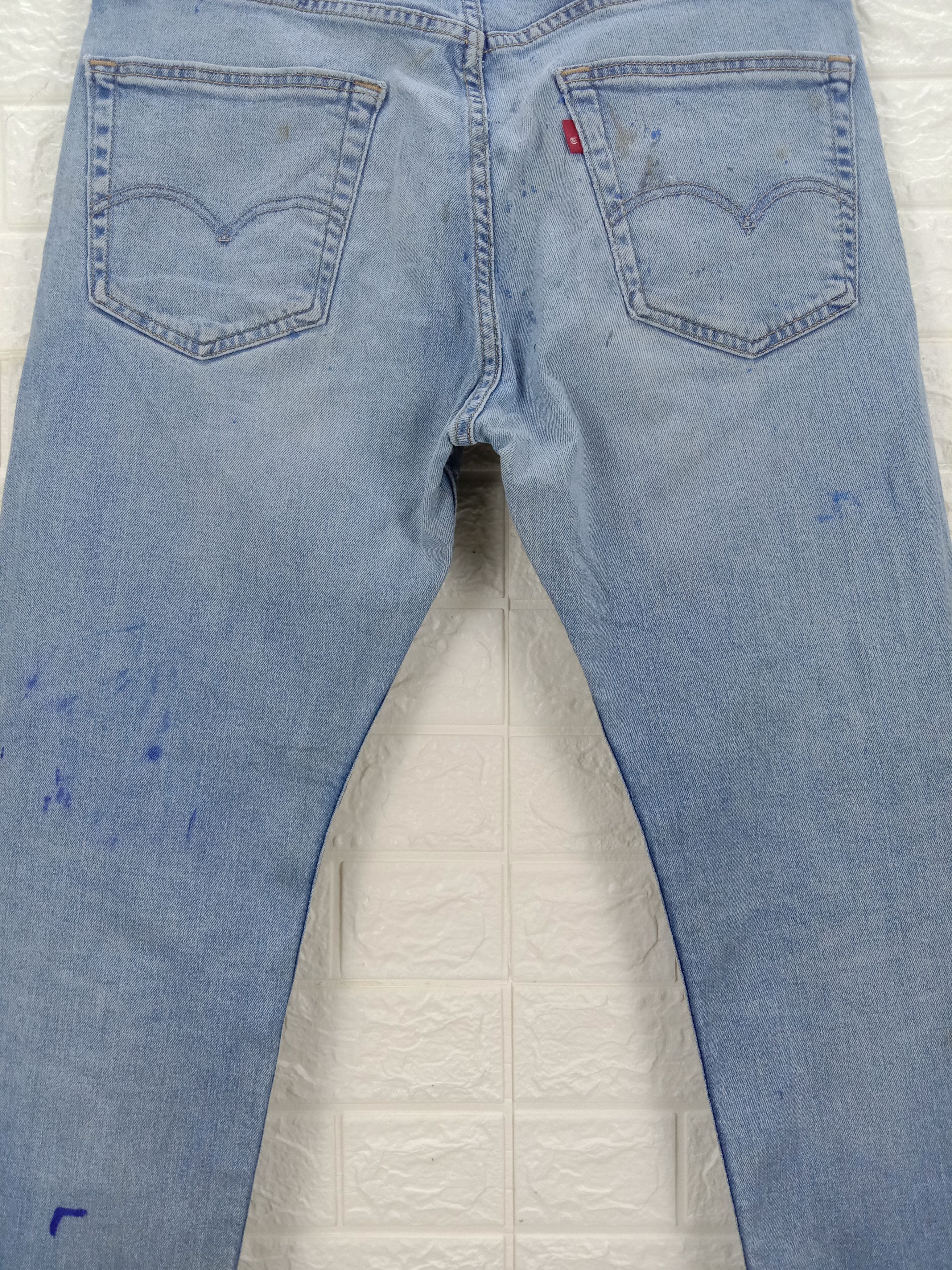 Levi's Vintage Levi's 502 Jeans Regular Taper Light Wash Denim Size US 32 / EU 48 - 7 Thumbnail